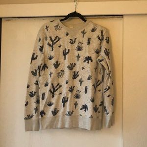 H&M Cactus crew neck sweater
